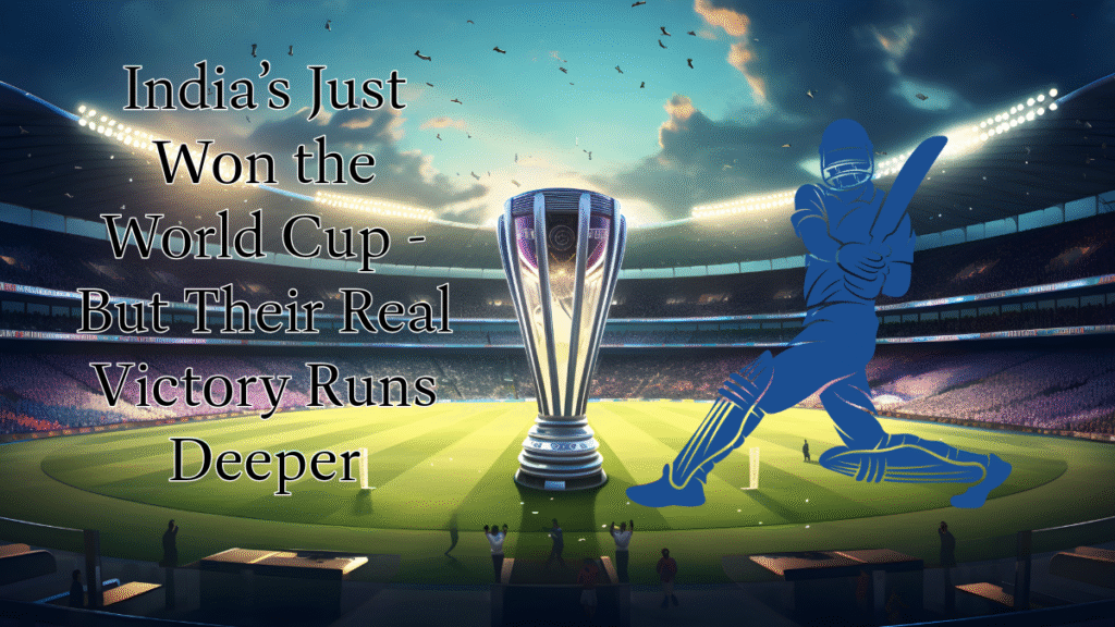 India’s women’s cricket team has made history by winning their first World Cup. Discover their struggles, journey, and how we can support women’s cricket for lasting change.